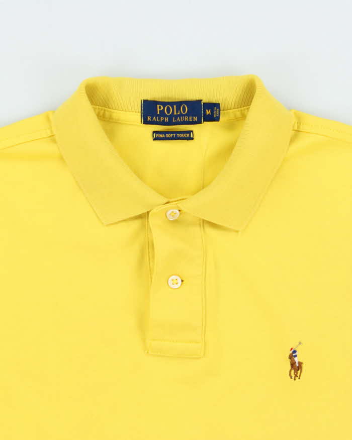 Vintage Polo Ralph Lauren Pima Soft Touch Short Sleeve Polo Shirt - M