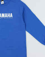 Vintage Y2K 00s Yamaha Racing Heavyweight Long Sleeve Crewneck T-Shirt - L