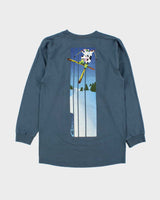 Vintage Y2K 00s Cows Vancouver Made In Canada Graphic Heavyweight Long Sleeve T-Shirt - S