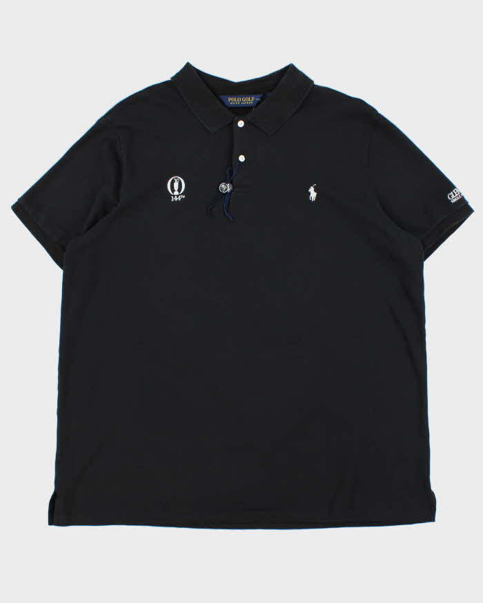 DS Vintage Polo Golf Ralph Lauren 144th Open Championship Short Sleeve Polo Shirt - XXL
