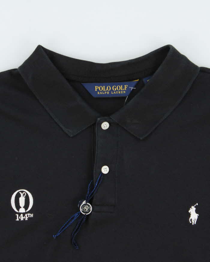 DS Vintage Polo Golf Ralph Lauren 144th Open Championship Short Sleeve Polo Shirt - XXL