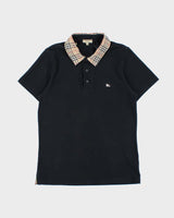 DS Vintage Y2K 00s Burberry Nova Check Slim Fit Short Sleeve Polo Shirt - M