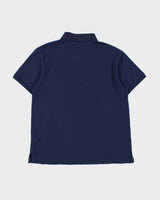 Vintage Polo Ralph Lauren Navy Custom Slim Fit Short Sleeve Polo Shirt - M