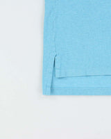 Vintage Polo Ralph Lauren Aqua Marl Custom Fit Short Sleeve Polo Shirt - L