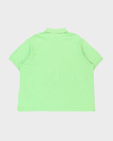 Vintage Y2K 00s Lacoste Lime Classic Croc Short Sleeve Polo Shirt - XXXL