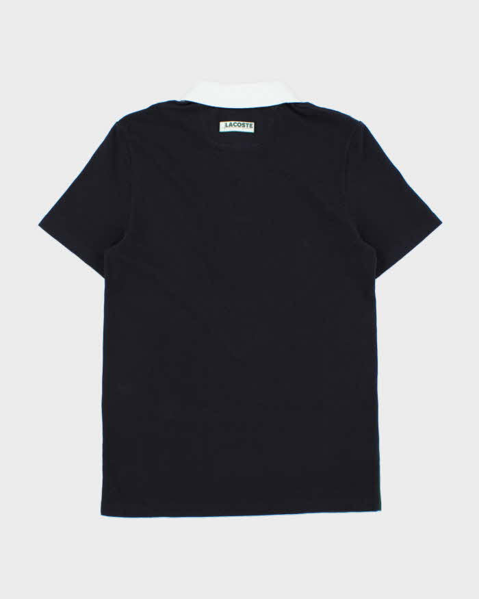 Vintage Lacoste Classic Croc Colour Block Regular Fit Short Sleeve Polo Shirt - M
