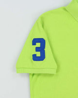 Vintage Y2K 00s Polo Ralph Lauren Volt Large Pony Custom Fit Short Sleeve Polo Shirt - M
