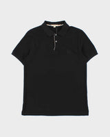 Vintage Y2K 00s Burberry Brit Nova Check Trim Short Sleeve Polo Shirt - M