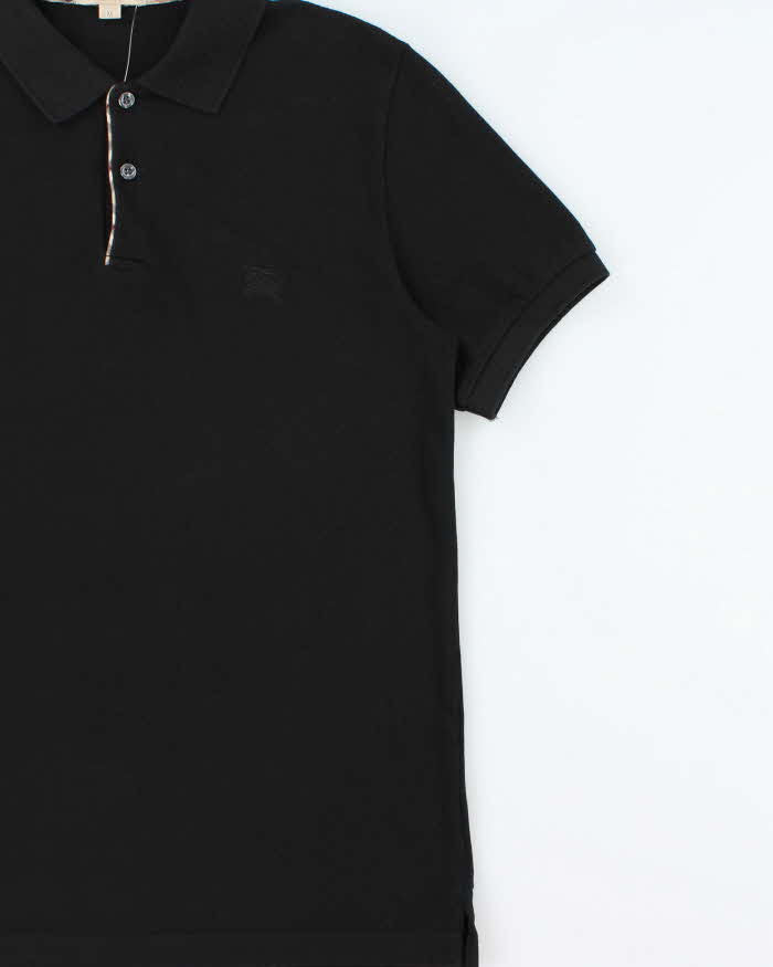 Vintage Y2K 00s Burberry Brit Nova Check Trim Short Sleeve Polo