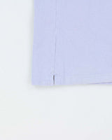 Vintage Y2K 00s Burberry Lavender Nova Check Trim Short Sleeve Polo Shirt - S