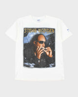 Vintage Stevie Wonder 'A Wonder Summer's Night' 2007 Tour Heavyweight Crewneck T-Shirt - M