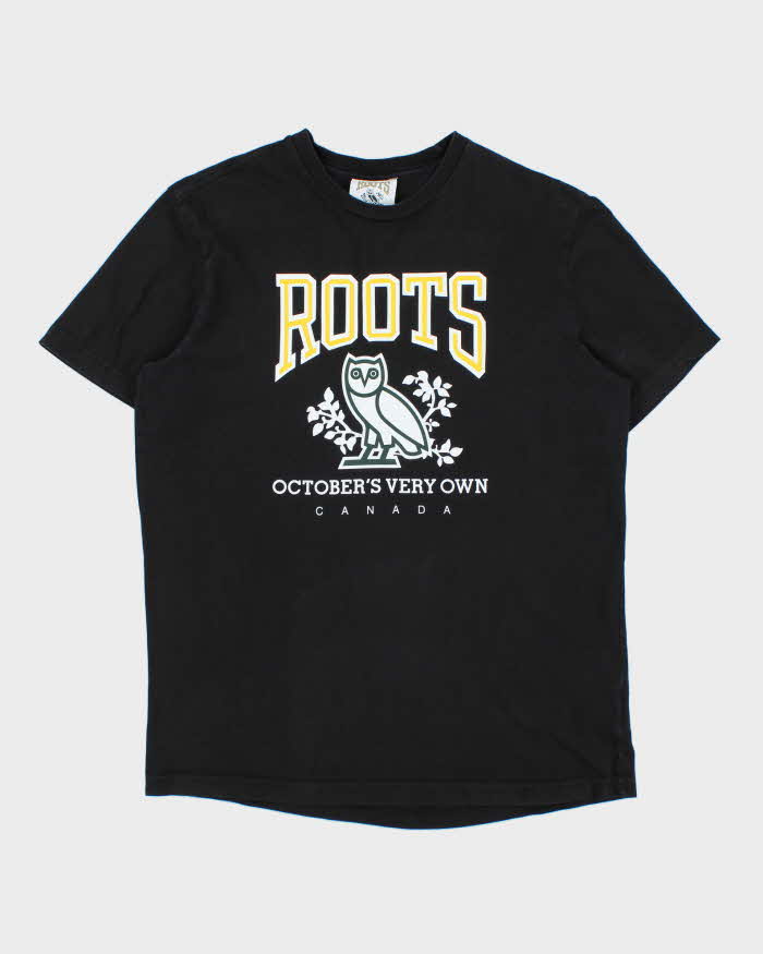 SS2021 Roots x October's Very Own OVO Heavyweight Crewneck T-Shirt - S