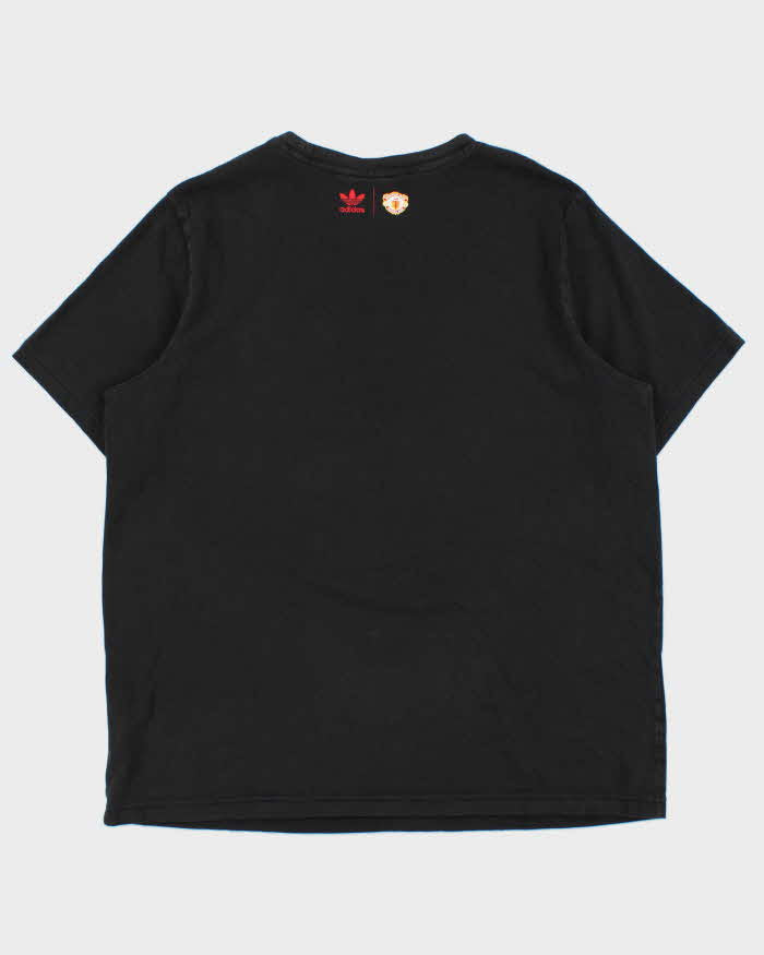 Vintage Adidas Originals Manchester United Heavyweight Crewneck T-Shirt - XL