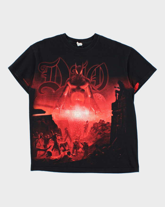 Vintage Dio Last In Line Metal Band Anvil Preshrunk Crewneck T-Shirt - L