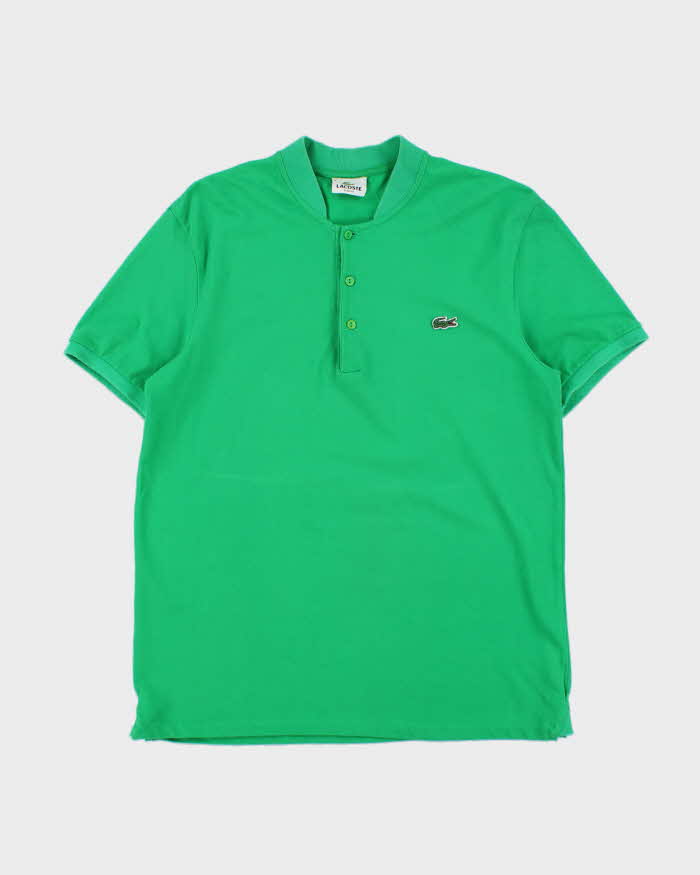 Vintage Y2K 00s Lacoste Heavyweight Slim-Fit Henley T-Shirt - XL