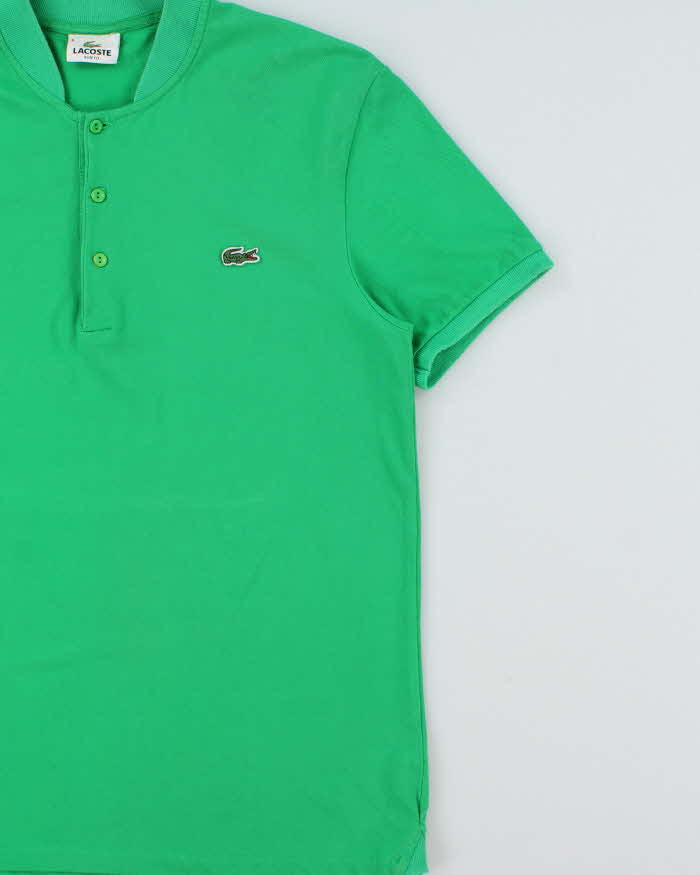 Vintage Y2K 00s Lacoste Heavyweight Slim-Fit Henley T-Shirt - XL