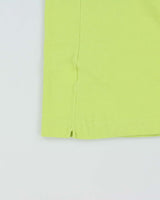 Vintage Y2K 00s Lacoste Lime Green Classic Croc Short Sleeve Polo Shirt - XL