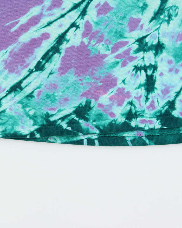 Vintage 1990s Tie-Dye Anvil Heavyweight Made In USA Single Stitch Crewneck T-Shirt - L