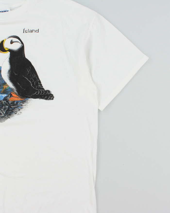Vintage 1990s Toucan Island Graphic Heavyweight Tultex Crewneck T-Shirt - XXL