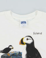 Vintage 1990s Toucan Island Graphic Heavyweight Tultex Crewneck T-Shirt - XXL