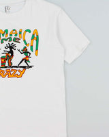Vintage 00s 'Jamaica Me Crazy' Graphic Novelty Crewneck T-Shirt - S