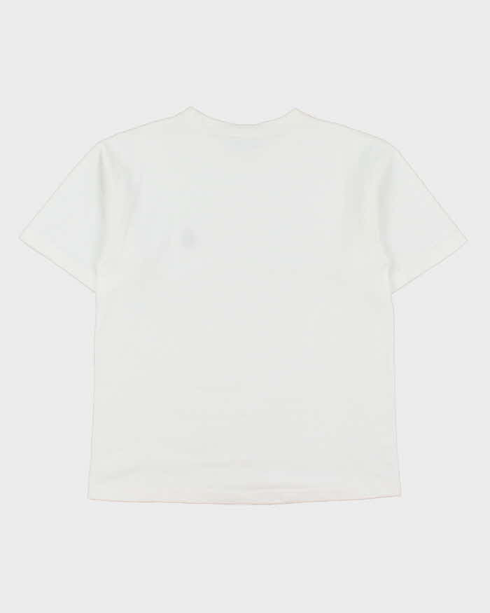 Vintage 1990s Bugle Boy Company Embroidered Heavyweight Crewneck T-Shirt - M