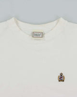 Vintage 1990s Bugle Boy Company Embroidered Heavyweight Crewneck T-Shirt - M