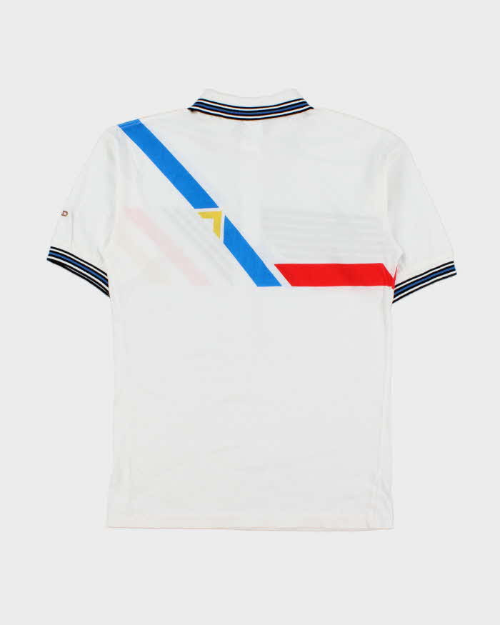 Vintage 1990s Head Graphic Single Stitch Short Sleeve Polo Shirt - S