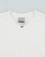 Vintage Y2K 00s Nike Basketball Made In Canada Centre Swoosh Heavyweight Sleeveless Crewneck T-Shirt - L