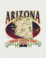 Vintage Y2K 00s Arizona State Anvil Preshrunk Heavyweight Crewneck T-Shirt - XL