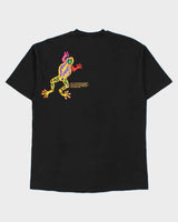 Vintage 1991 Frog Frenzy Hanes Beefy Made In USA Heavyweight Single Stitch Crewneck T-Shirt - L