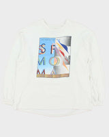 Vintage 1995 'San Francisco Museum Of Modern Art' Hanes Beefy Long Sleeve Crewneck T-Shirt - XL