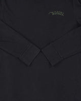 Vintage Y2K 00s Diesel Chain Stitch Fitted Long Sleeve Crewneck T-Shirt - L