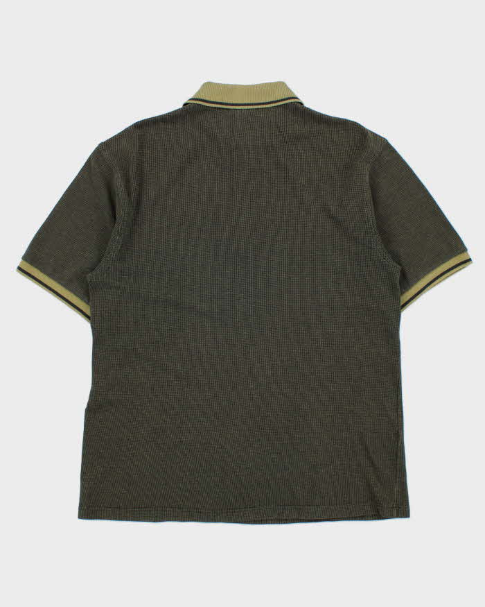 Vintage Y2K 00s Lacoste Check Classic Croc Short Sleeve Polo Shirt - M