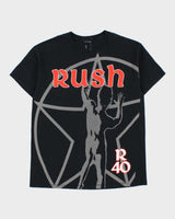 Vintage Rush 2015 Tour Celebrating 40 Years Heavyweight Crewneck T-Shirt - L