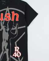 Vintage Rush 2015 Tour Celebrating 40 Years Heavyweight Crewneck T-Shirt - L