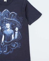 Vintage Nickelback 2010 Tour Anvil Heavyweight Crewneck T-Shirt - S