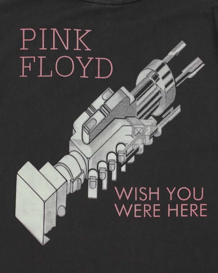Vintage Pink Floyd Wish You Were Here '1994 Reprint' Heavyweight PolyGram Crewneck T-Shirt - XL