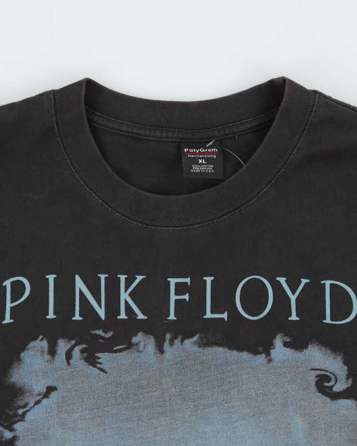 Vintage Pink Floyd Wish You Were Here '1994 Reprint' Heavyweight PolyGram Crewneck T-Shirt - XL