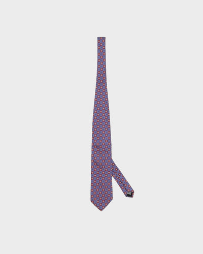 Hugo Boss Purple / Blue Silk Tie