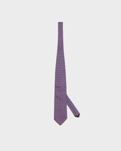 Hugo Boss Purple / Blue Silk Tie