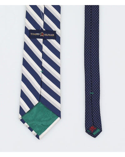 00s Tommy Hilfiger Striped Silk Tie