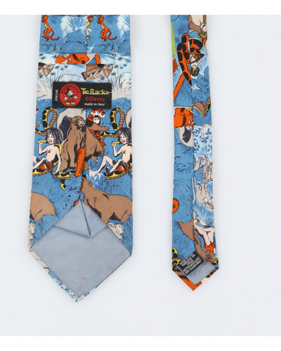 Vintage 90s Disney Tie Rack The Jungle Book Silk Tie