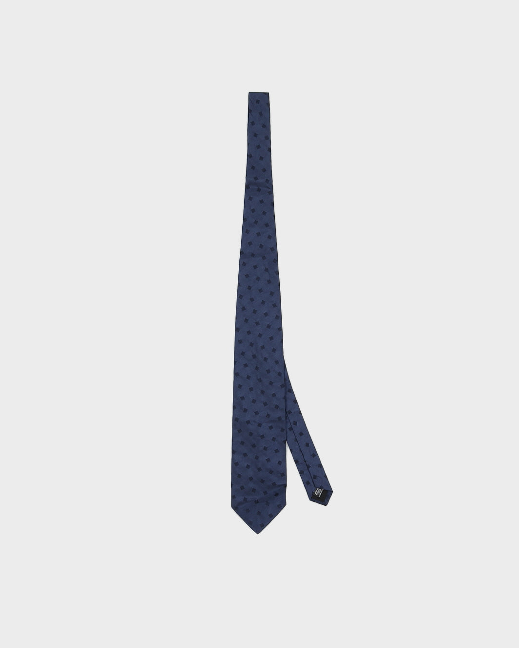 Hugo Boss Blue Navy Silk Tie