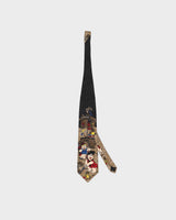 Vintage 80s Hannah Barbera The Flintstones Printed Tie