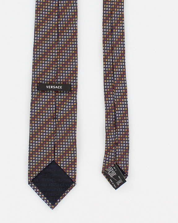 Men's Pattern Versace Silk Tie