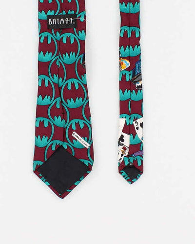 Men's Batman Graphic Print Silk Tie