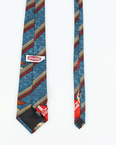 Vintage 90's Coca Cola All Over Print Graphic Tie