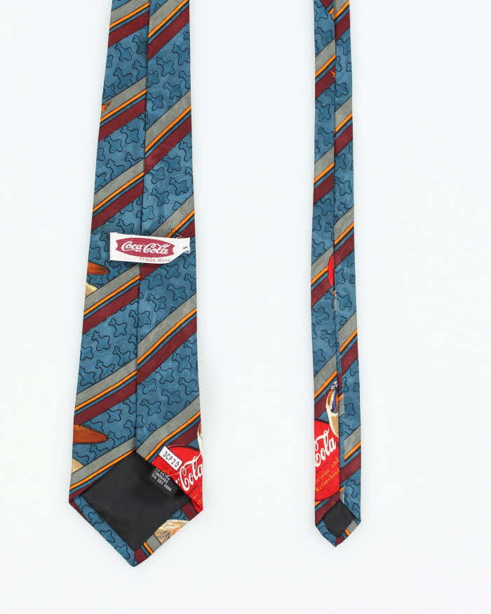 Vintage 90's Coca Cola All Over Print Graphic Tie