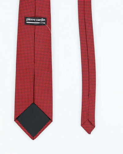 Vintage 90's Pierre Cardin Checked Tie